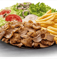 Donor Kebab Tray